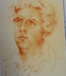 Schubert - Pastel sec - MARICOUQ - Marie Claire COUQUEBERG - Artiste pastelliste