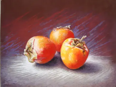 Saveurs d'Orient - Pastel sec - MARICOUQ - Marie Claire COUQUEBERG - Artiste pastelliste